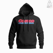 Costco Wholesale Logo HOODIE Funny Made In USA S-3XL