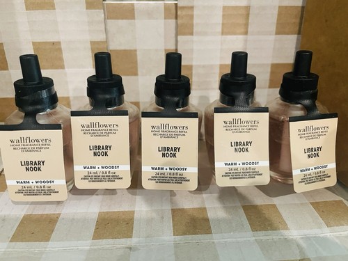 New Sealed Bath & Body Works Library Nook  Wallflowers Refill Bulbs x 10 - Picture 4 of 4