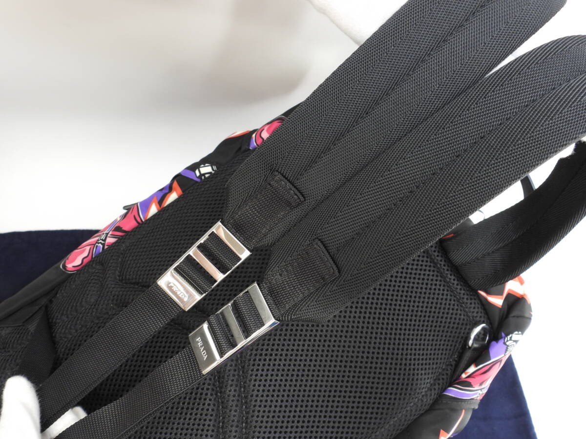Prada Backpack Large Universal Studio Oneylon Saf… - image 3