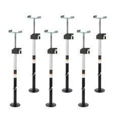 Garvee 6 Pack RV Slide Out Support Jacks 5000Lbs Each Adjustable 21-49" Black