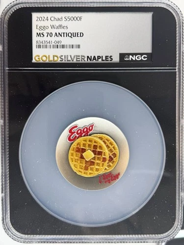 2024 Chad Eggo Waffles MS 70 Antiqued NGC CSC2