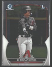 2023 Bowman #BCP-56 Christian Cerda Chrome Prospects