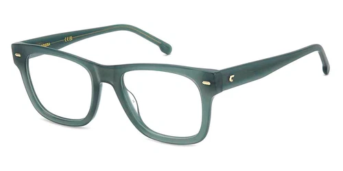 Carrera CAR 52mm Square Green Eyeglasses - Picture 2 of 4