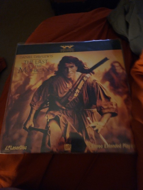 The Last Of The Mohicans Laserdisc Daniel Day-Lewis Special Widescreen 1993