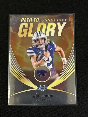 2025 Bowman Chrome U Path to Glory #PTG-AJ Avery Johnson