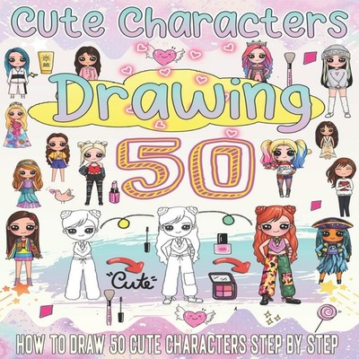 how to draw cute characters Super cute drawings to learn how to d