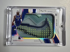 2022-2023 Panini Immaculate Jaden Hardy Sneak Peek Brand Logo 1/1 Mavericks Nike