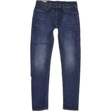 Levi's 512  Herren Blau Tapered Slim Stretch Jeans W32 L33 (82799)