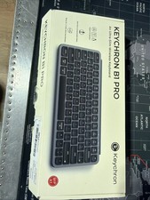 Keychron B6 Pro Wireless Keyboard   Space Gray   Ultra-Slim 2.4G   Full Size Lay