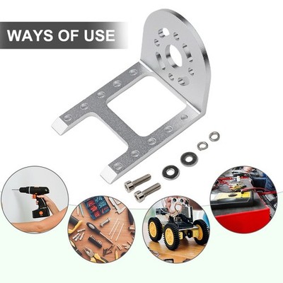 Ersatz 36/40 Serie Motorhalterung für RC Modell Aluminiumlegierung Silber