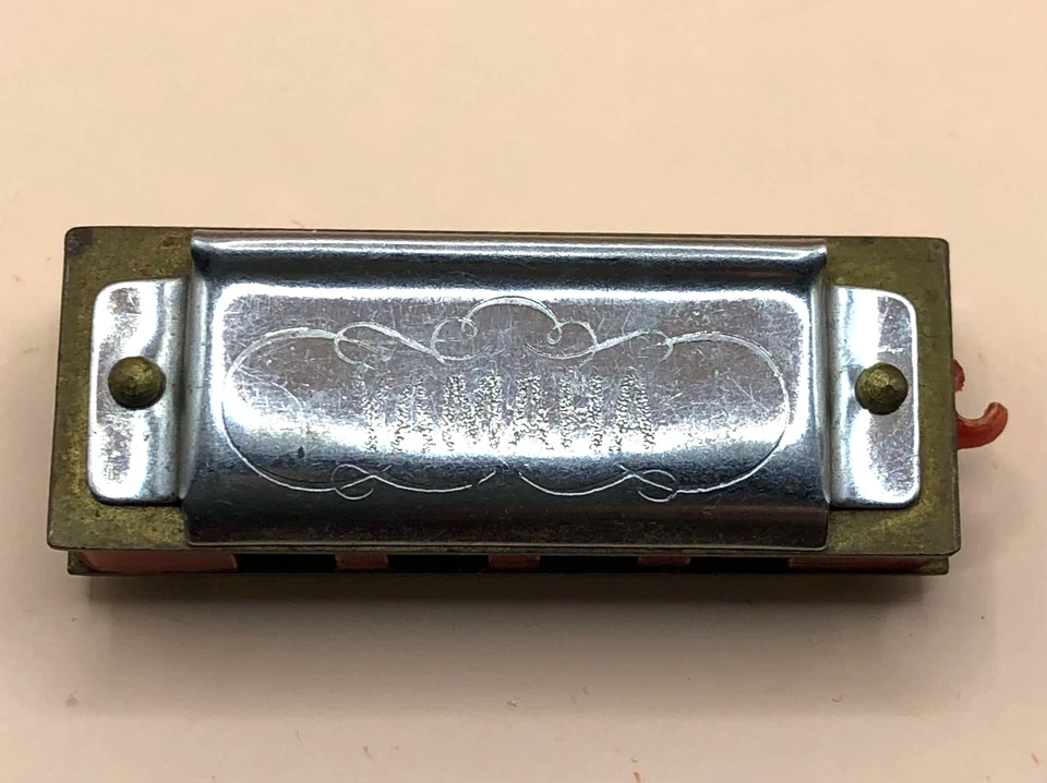 YAMAHA MINI HARMONICA by Nippon Gakki Co Japan - 1.5” x 0.5” - Fast Shipping - Image 2 of 4