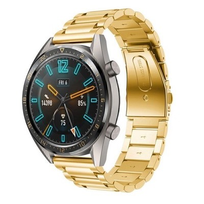 Für Huawei Watch GT 5 GT 4 GT 3 GT 2 42mm GT 5 Pro 46mm Edelstahl Metall Armband