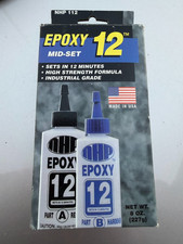 Mid-Set 12-Minute 2-Part Epoxy 8oz NPH 112