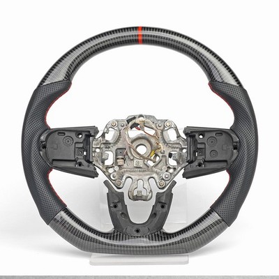 REAL Carbon Fiber Steering Wheel Flat For 2014+ Mini JCW Cooper F54 F56 F60 F58
