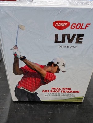 Game Golf LIVE Real-Time GPS Shot Tracking - Device Only - NIB
