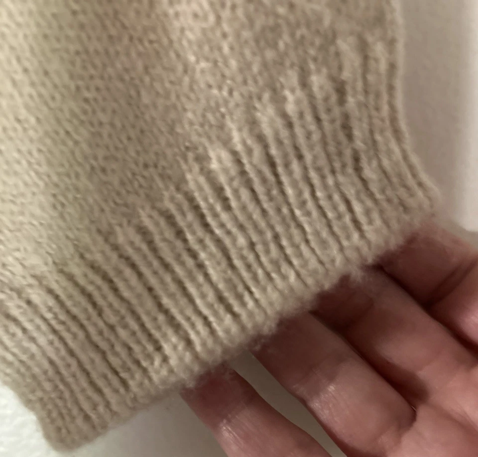 MAYORAL BEBÉ BEIGE FLORAL JACQUARD SUÉTER 36 MESES DOBLADILLO ACANALADO PRECIOSO Foto 3 de 4