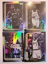 2025-26 Topps 4 Card Blackout Parallel Lot Harden, Hachimura, Barnes & Beasley