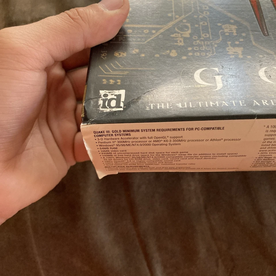 Quake III Gold - PC Activision Box w/ Q 3 Arena & Team Arena - New See Desc - Image 3 of 4