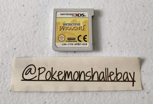 Detective Pikachu - Nintendo 3DS Game *PAL - Cartridge Only*