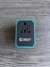 Unidapt Universal Travel Adapter World Power Plug 4 USB Type-C Outlet w/ Case