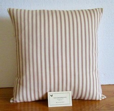 CUSHION COVERS - STRIPES - CLASSIC COASTAL FARMHOUSE - COUNTRY COTTAGE SEASIDE