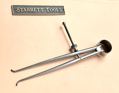 STARRETT No. 274-6 Inside Calipers w/Round Legs; 6.0  Size & Capacity. USA  !