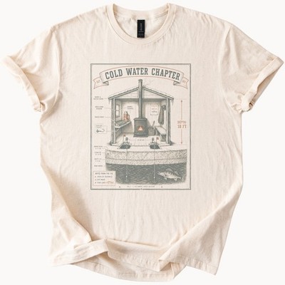Cold Water Chapter Cross Section Vintage Style Shirt