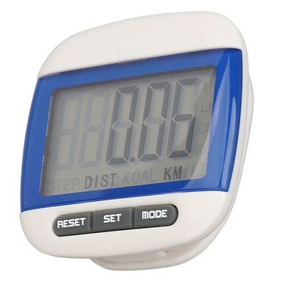 Walking Pedometer Large LCD Display Step Calorie Distance Counter With Clip SET