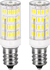 E12 Led Light Bulb 4W Equivalent 40W C7 Replacement Daylight White 2pack