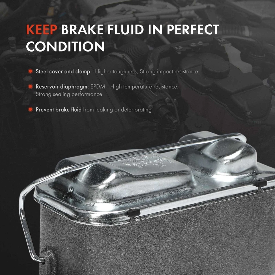 Cilindro maestro de freno con depósito para Dodge W300 W200 International Harvester Foto 3 de 4