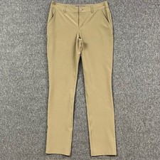 Eddie Bauer Pants Womens 2 Slightly Curvy Fit Stretch Khaki Straight Leg Casual