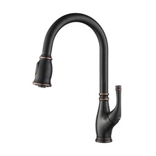 Omaha Single Handle Pull Down Kitchen Sink Faucet