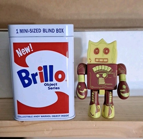 Kidrobot Andy Warhol Bundle of 2 Plush Robot & Object Series Vinyl Robot **READ* - Picture 2 of 23
