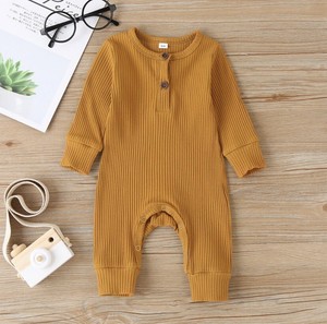 ribbed baby grow