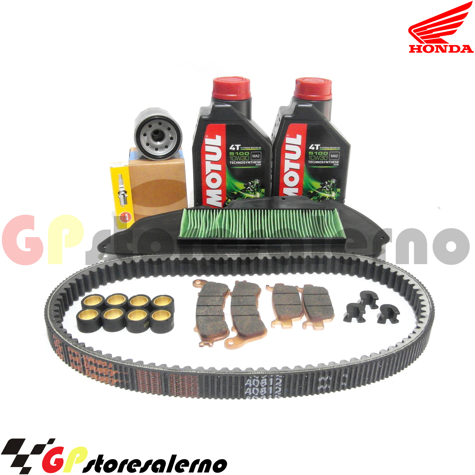 Honda Sh 125i HONDA SH 125 150 2009 2010 OLIO MOTUL CANDELA Kit