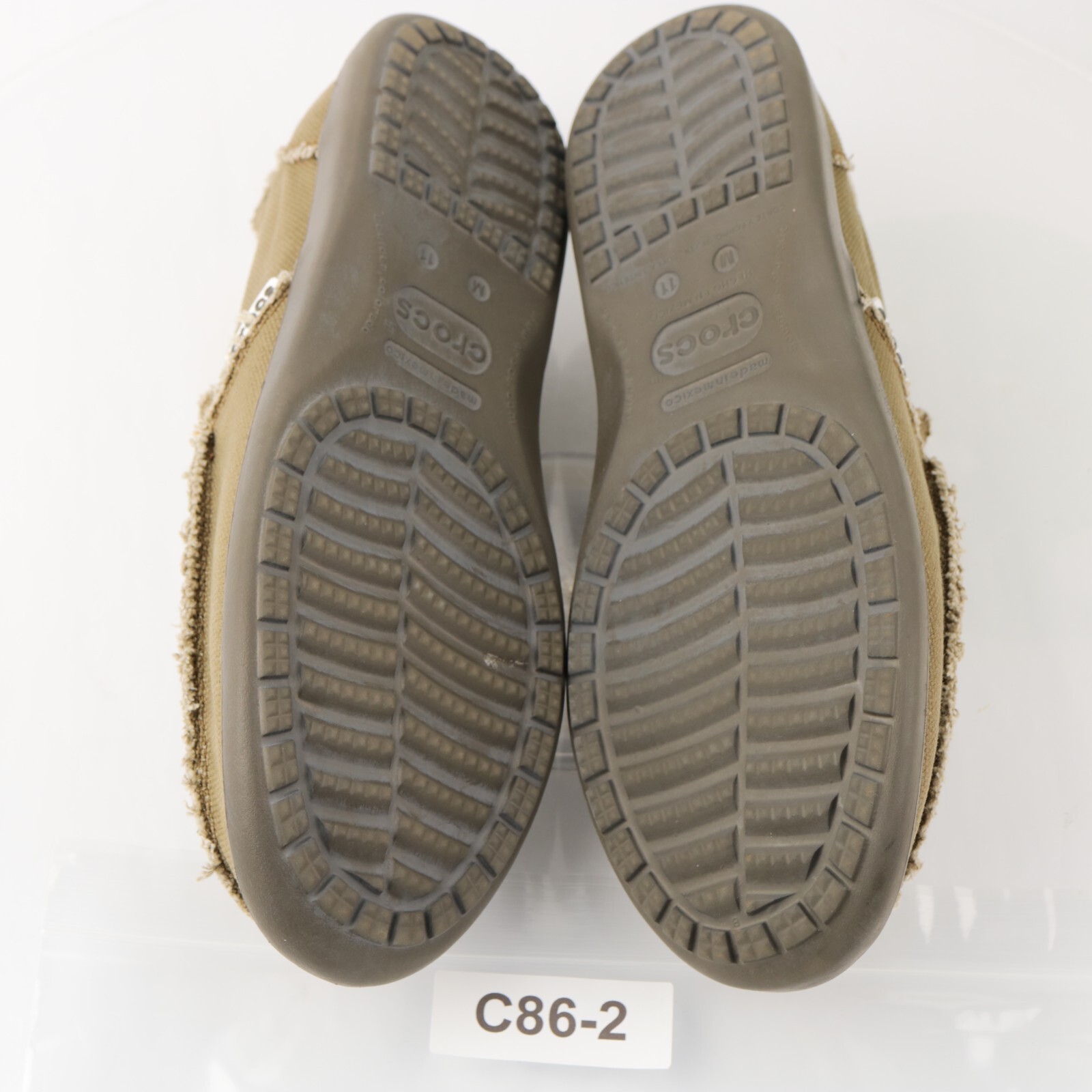 CROCS Men's Santa Cruz Triple Comfort Slip On Loafer… Gem