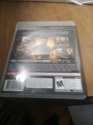 Deus Ex: Human Revolution Sony PlayStation 3, PS3, 2011 With Manual - Picture 4 of 5