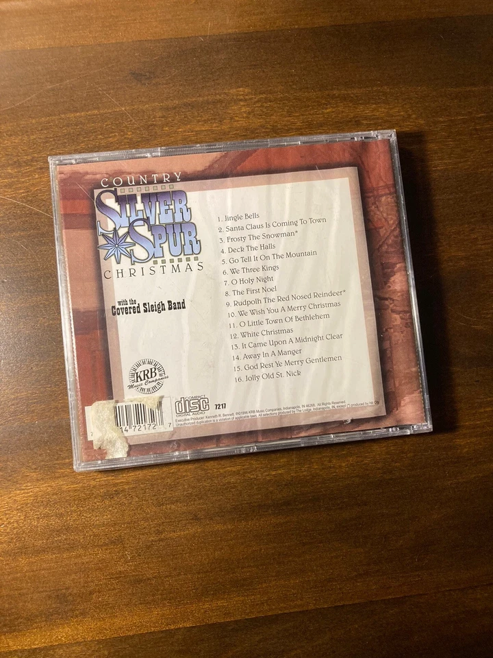 Silver Spur Country Christmas - 1996 CD - covered sleigh band KRB Music Sealed - Image 4 of 4
