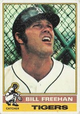 Bill Freehan 1976 TOPPS Baseball Card #540