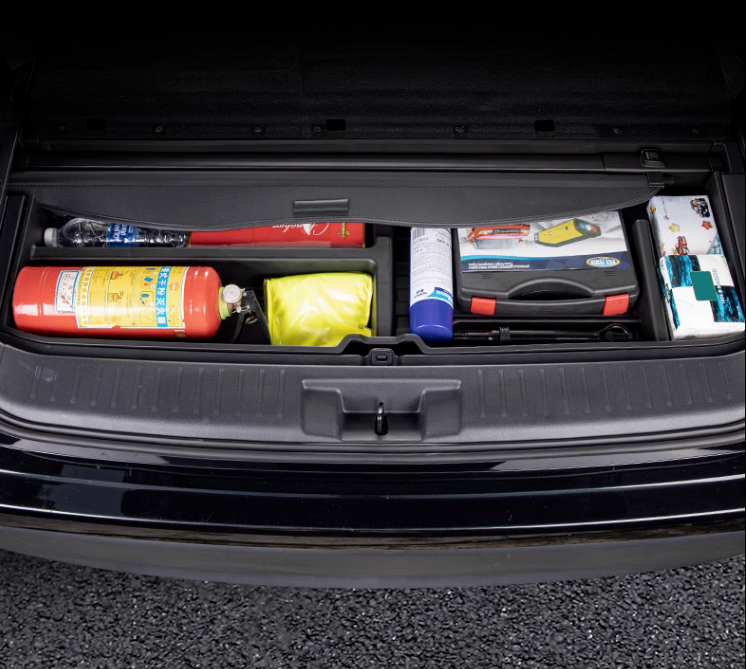 For Toyota Highlander 2020-2023 Rear Trunk Storage Box Organizers