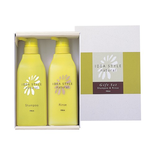 POLA IDEA STYLE Natural Shampoo & Natural Rinse GIFT SET from Japan eBay