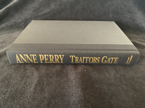 Signed, 1st/1st! Traitors Gate by Anne Perry 1995 HCDJ Very good+ - Picture 13 of 13