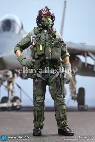 DID MA80182 1/6 US Navy Fighter F-14 Pilot Tom & Nick Action Figure Model Toys - Picture 18 of 24