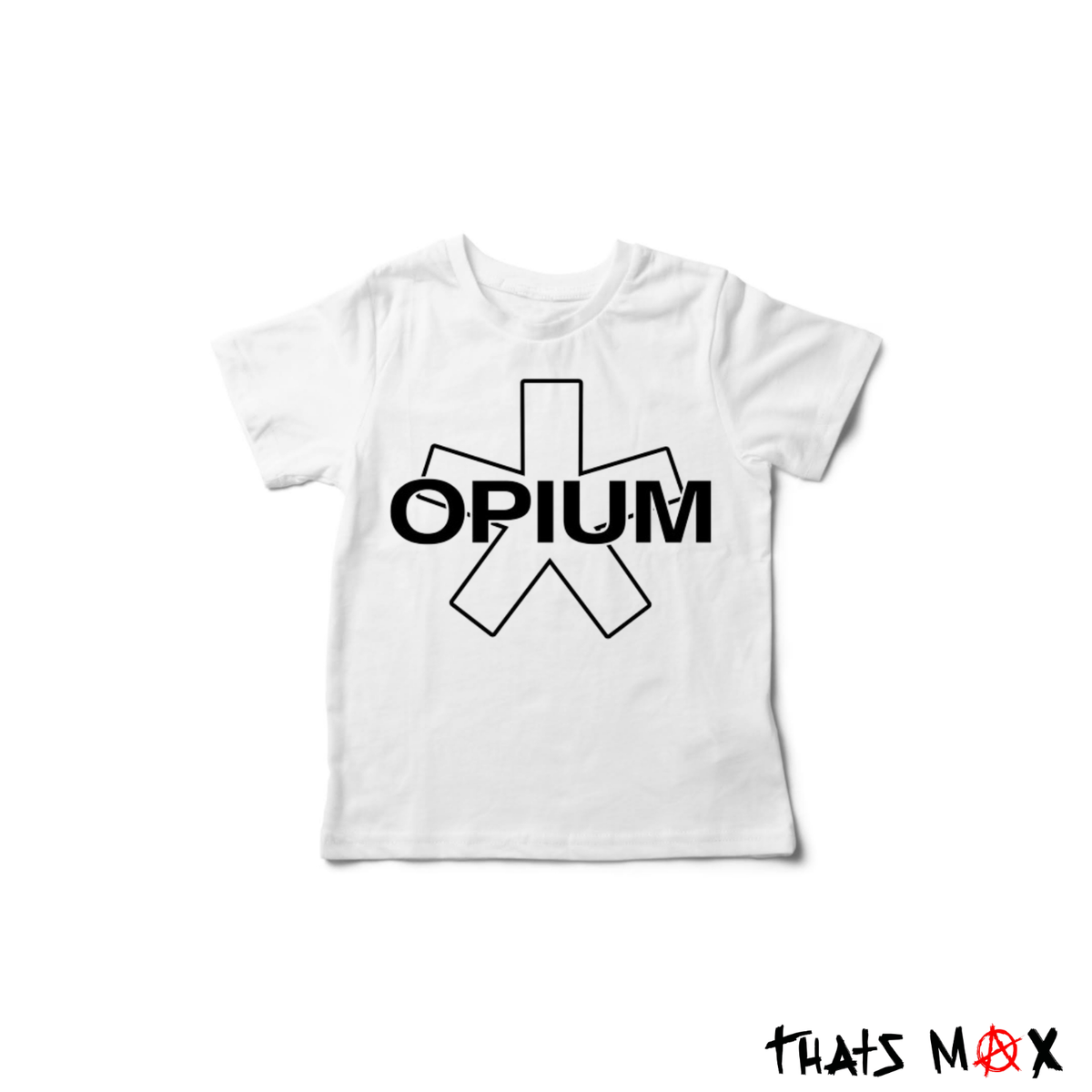Opium Record Label Logo Tee Shirt | eBay