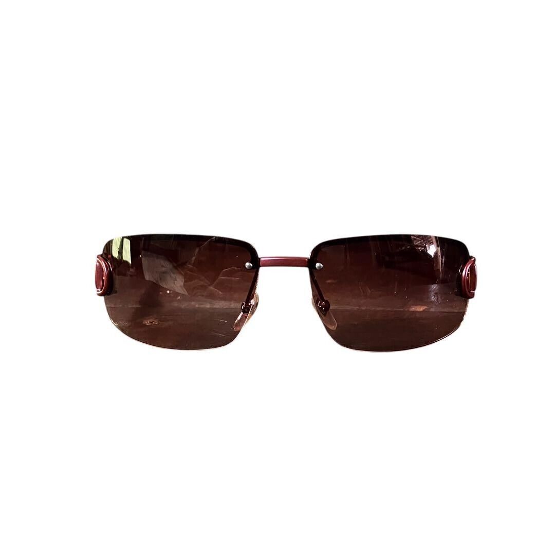 Archive Gucci sunglasses rimless Y2K red metal Eyewear Archive Gucci sunglasses rimless Y2K red metal Eyewear