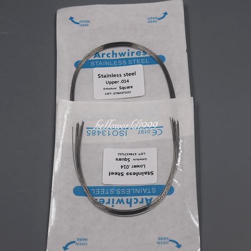 Dental Orthodontic Round Arch Wire Stainless Steel Ovoid/Natural/Square - Picture 54 of 66