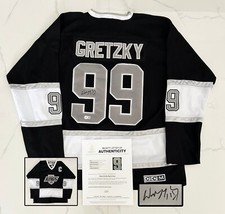Wayne Gretzky Signed Jersey Los Angeles Kings Beckett BAS COA