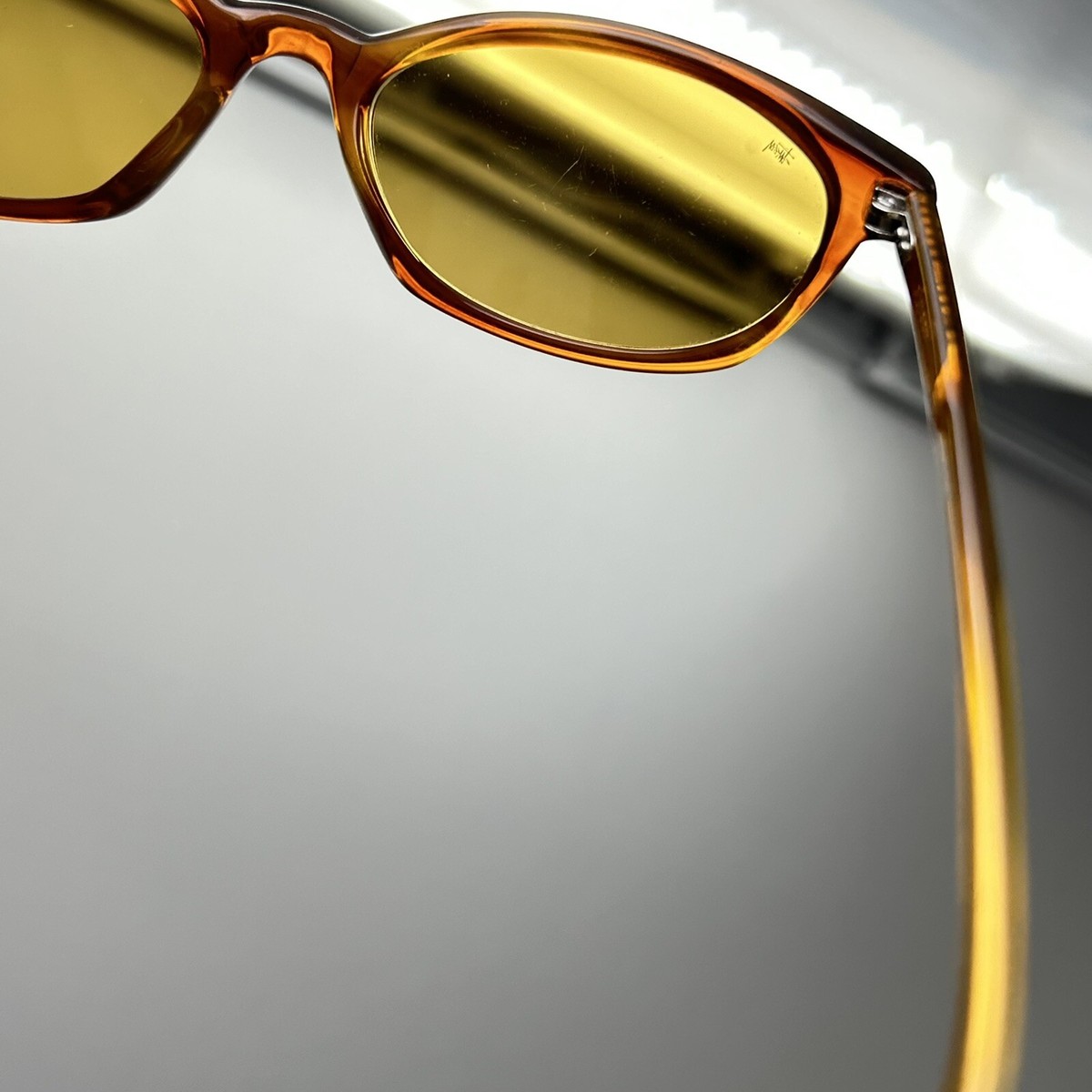 stussy eye gear Richie Sunglasses Tortoise Yellow Lenses stussy eye gear Richie Sunglasses Tortoise Yellow Lenses