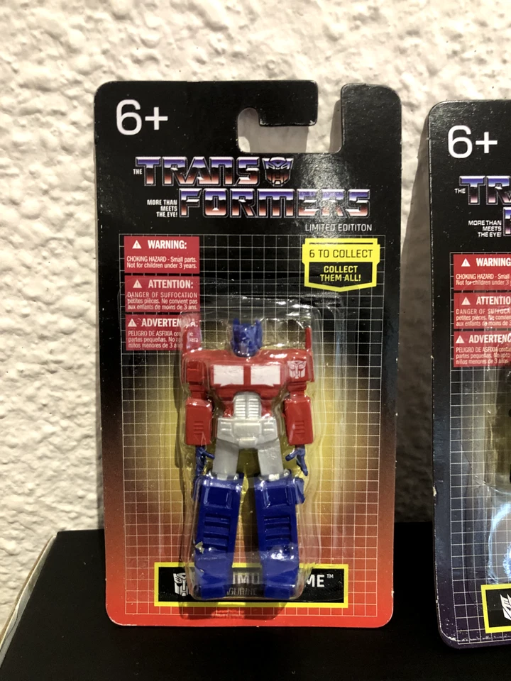 Transformers Optimus Prime Megatron Bumblebee G1 Hasbro Mini, Colección Completa - Imagen 2 de 4