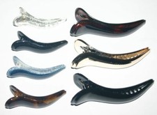 Hair Beak Alligator Claw Clip Women Long Curved Jaw Toothed Pin Made in France